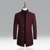 Men’s Elegant Wool Classic Coat Timeless Formal Layer