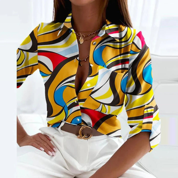 Women’s Tailored Point Collar Blouse